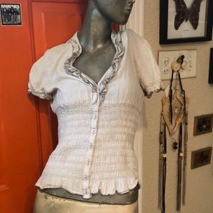 Light grey blouse